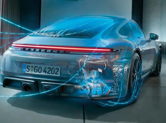 Un moteur à combustion interne à six temps: une idée brillante de Porsche