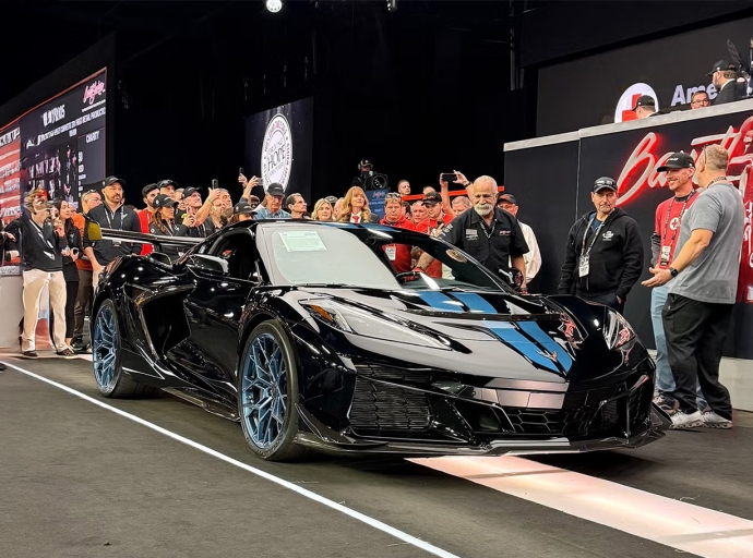 La première Corvette C8 ZR1 vendue pour 3,7 millions $ US