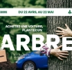 HGrégoire relance sa campagne « Achetez une voiture, plantez un arbre » pour une neuvième année 