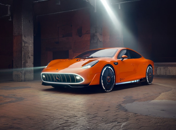 Mercedes-Benz unveils its design study: AMG GT XX Concept