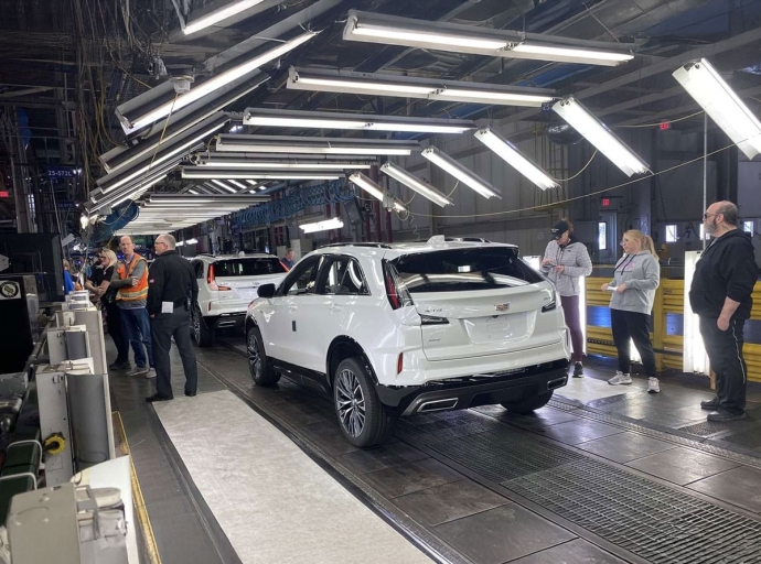 The last cadillac XT4 has been sold