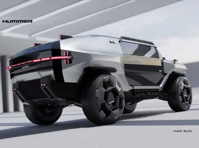 GM dévoile son étude de style Hummer HEV Peak