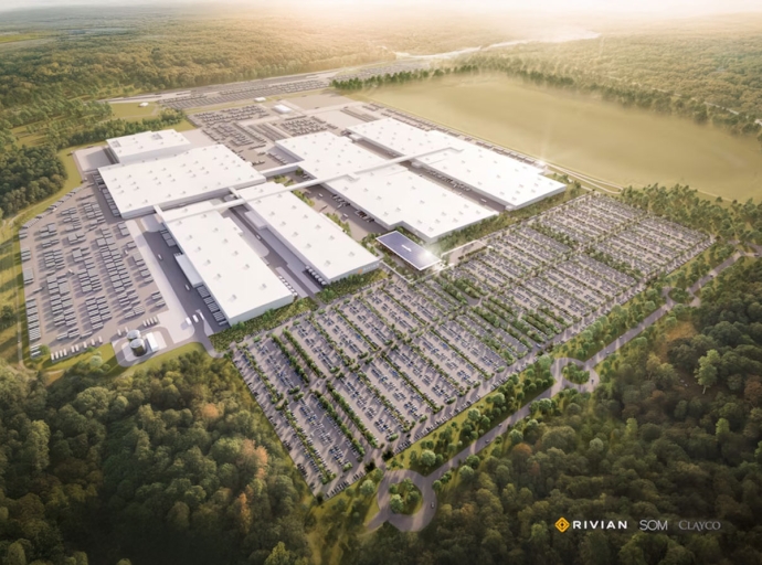 Rivian se construit une nouvelle usine