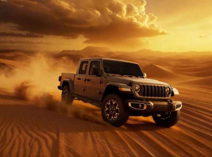 Jeep® ajoute la finition Sahara à la gamme Gladiator pour la première fois