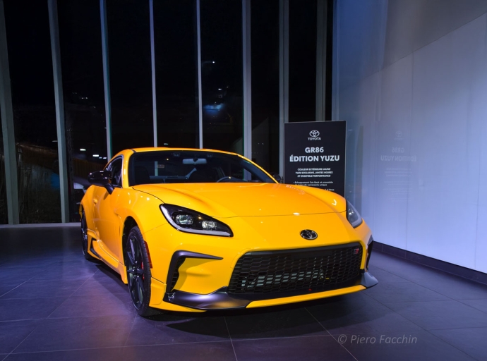 SPÉCIAL SALON DE L’AUTO DE MONTRÉAL : Toyota GR86 Yuzu Edition : une icône japonaise en jaune éclatant