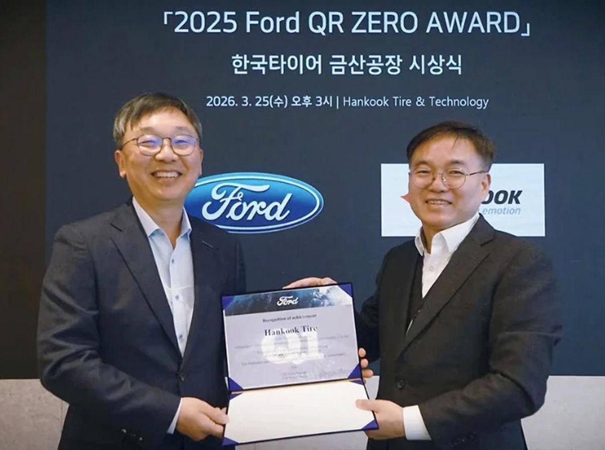 hankook-tire-wins-prestigious-ford-qr-zero-2025-award-for-quality-excellence