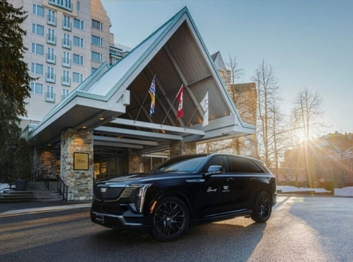 Cadillac, partenaire officiel de Fairmont au Canada