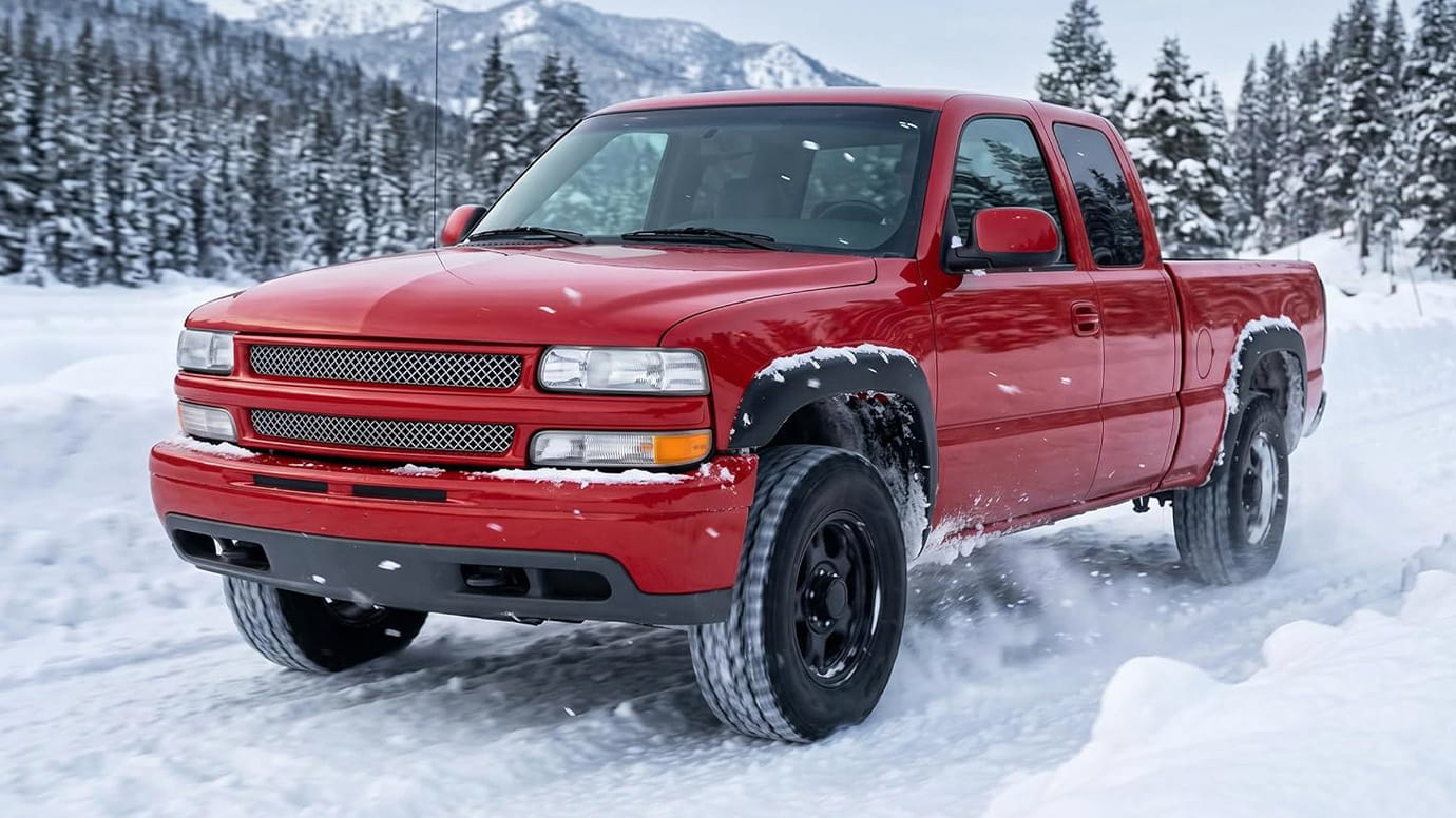 Les pneus d'hiver pour camionnettes