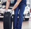 Used tire collection