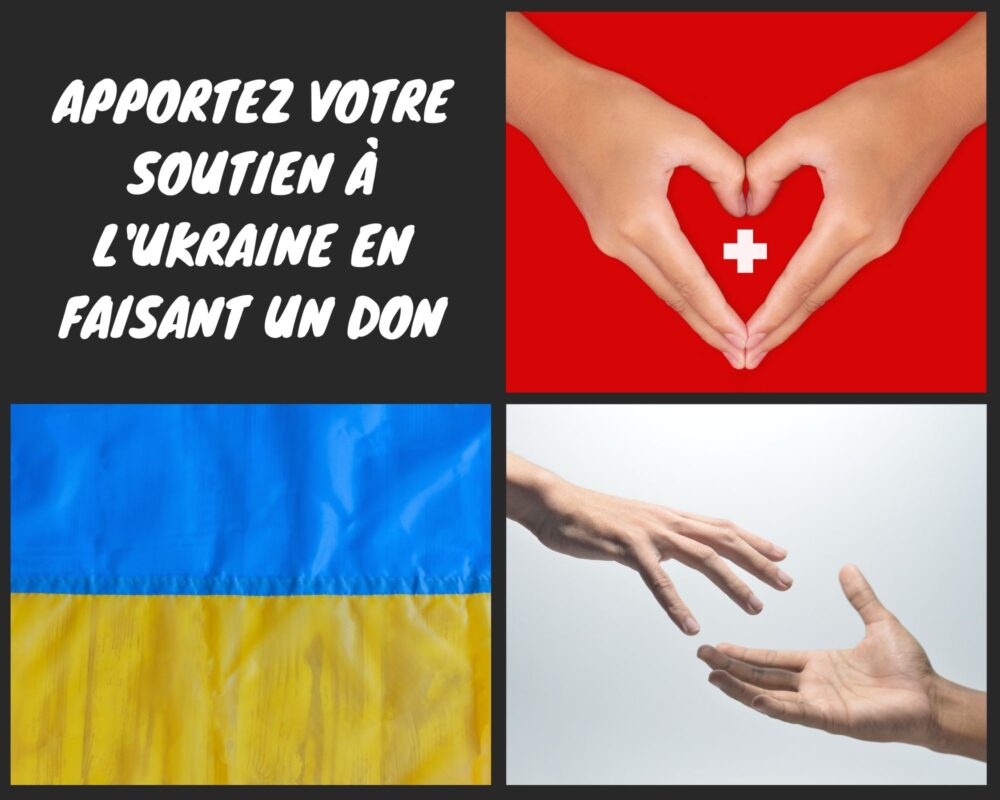 Apportez votre soutien à l’Ukraine en faisant un don